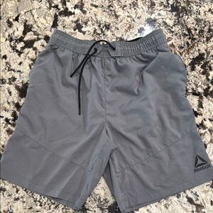 Mens Reebok Charcoal Performance Shorts size Medium